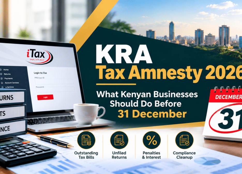 KRA Tax Amnesty 2026: What Kenyan Businesses Should Do Before 31 December